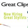 Great clips, stylists positions.