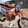 Motorcycle Dirt Bike KTM 250F offer Off Road Vehicle