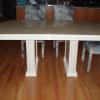  dining room table with six chairs offer Home and Furnitures