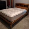 Solid Maple Full-size Bed frame and bumper 