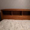 Solid Maple Full-size Bed frame and bumper 
