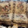 Floral love seat