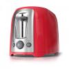 BLACK+DECKER 2-Slice Extra Wide Slot Toaster, Red/Silver