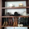 Cowboy hats and boots