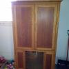 Oak entertainment center  offer Home and Furnitures