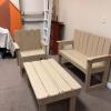Patio furniture (custom made wood) offer Home and Furnitures