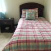 Twin Bedroom Set, bed with drawers, dresser/mirror, end table,