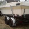 1987  tandem axle trailer offer Boat