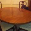 Dining Room Table With 4 Matching Chairs