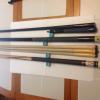 3 pool sticks w/leather case offer Sporting Goods