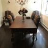 Lexington Farmhouse Dining Room Table & 6 chairs 