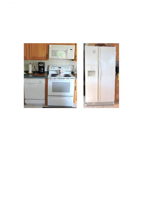 stove fridge dishwasher set