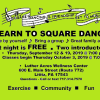 LEARN TO SQUARE DANCE offer Classes