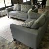 Gray Sofa and Love Seat
