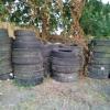 Big rigs 18 wheeler tires