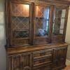 Solid wood hutch/ dining room