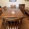 Solid wood Dining Set/China Cabinet