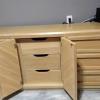 solid wood dresser and mirror--blonde offer Home and Furnitures