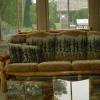 solid log furniture