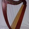 Blevins Lap Harp Purple Heartwood