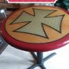 furniture //pub  table  and 3 bar stools   offer Home and Furnitures