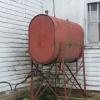 Home heating oil tank