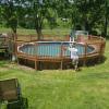 24ft round 4ft deep above ground Pool