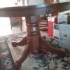 Older oak table