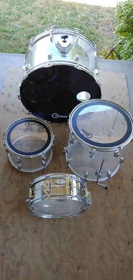 Ludwig 1970's Vistalite Drum Kit | Seattle Classifieds 32822 Seattle ...