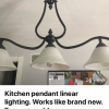 Dining room and kitchen chandeliers