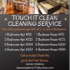 Touch it clean Cleaning Service offer Cleaning Services