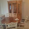 China cabinet and matching table in good condition 