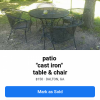   patio furniture  offer Items For Sale