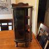 Antique small wood cabinet