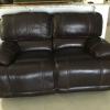Power Reclining Dual Leather Sofa/Loveseat offer Home and Furnitures
