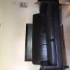 Black leather couch offer Items For Sale