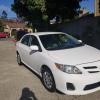 Toyota, Corolla  LE   White  2012