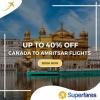 Book Canada to Amritsar Cheap Flight | ATQ