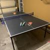 Ping Pong Table and Accessories