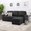 6 foot sofa with chaise offer Home and Furnitures
