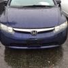 2006 BLUE HONDA CIVIC --VALUE FOR MONEY AND GREAT COMMUTER CAR WITH GREAT MILEAGE & CARFAX REPORT AVAILABLE .