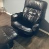 GENUINE LEATHER RECLINER FOR SALE AND ALSO FUTON FOR SALE,