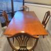 Beautiful Danish Teak Dining Table with 4 chairs