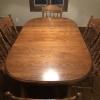 Dining table and chairs