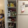 Tall white pantry