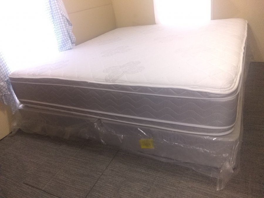 cushion firm eurotop king mattress set