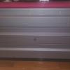 CD cabinets - Metal cabinets that has 3 draws that hold up to 800 cd's total. You have to pick up and take away