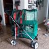 Double decker pet stroller 