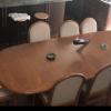 Teak Danish dining table and chairs