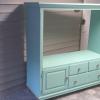 Entertainment center Beach blue